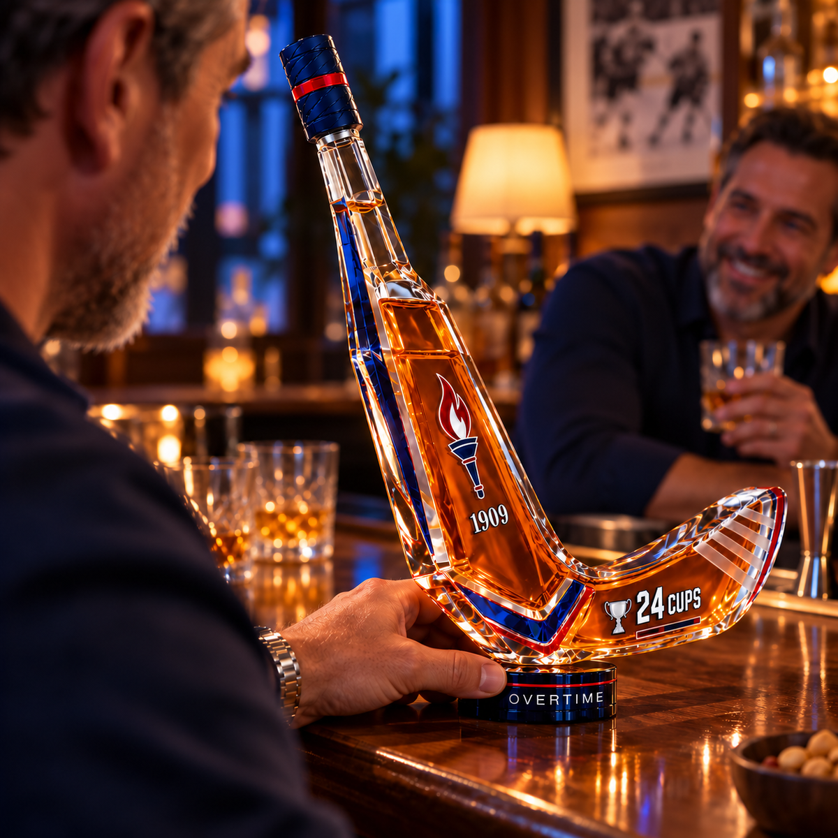 ๐Hockey Stick Whiskey Decanter โ 2026โ27 Limited Custom Edition
