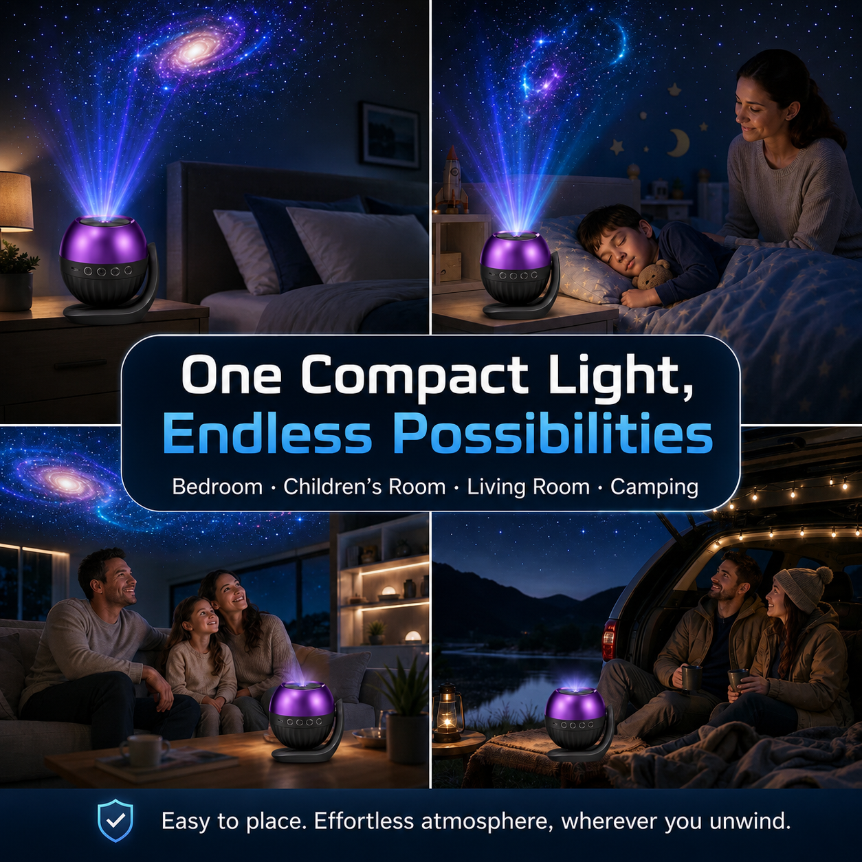 🔮Night Light Projector