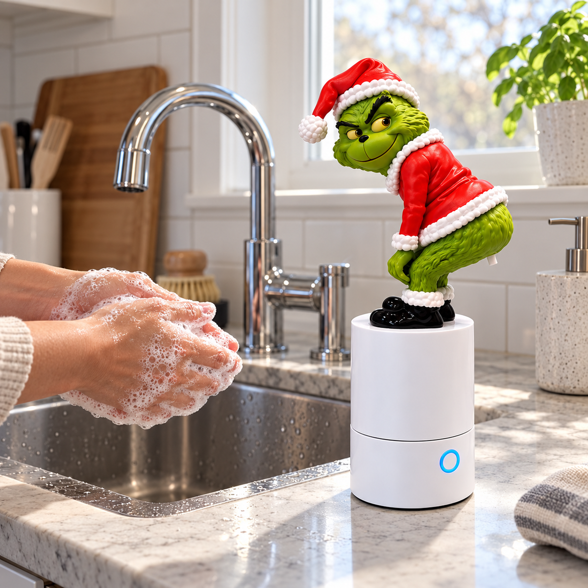 💨✨The Christmas Soap Dispenser That Toots