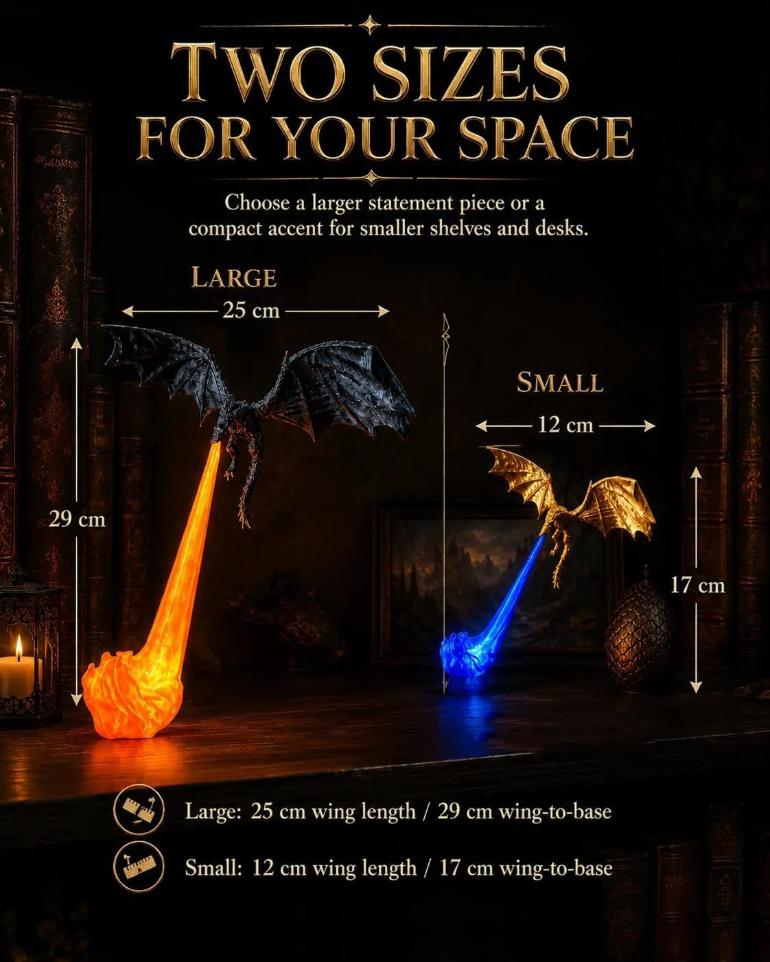 π 50% OFF Flying Dragon Bookshelf Light β Bring Fantasy to Life π₯