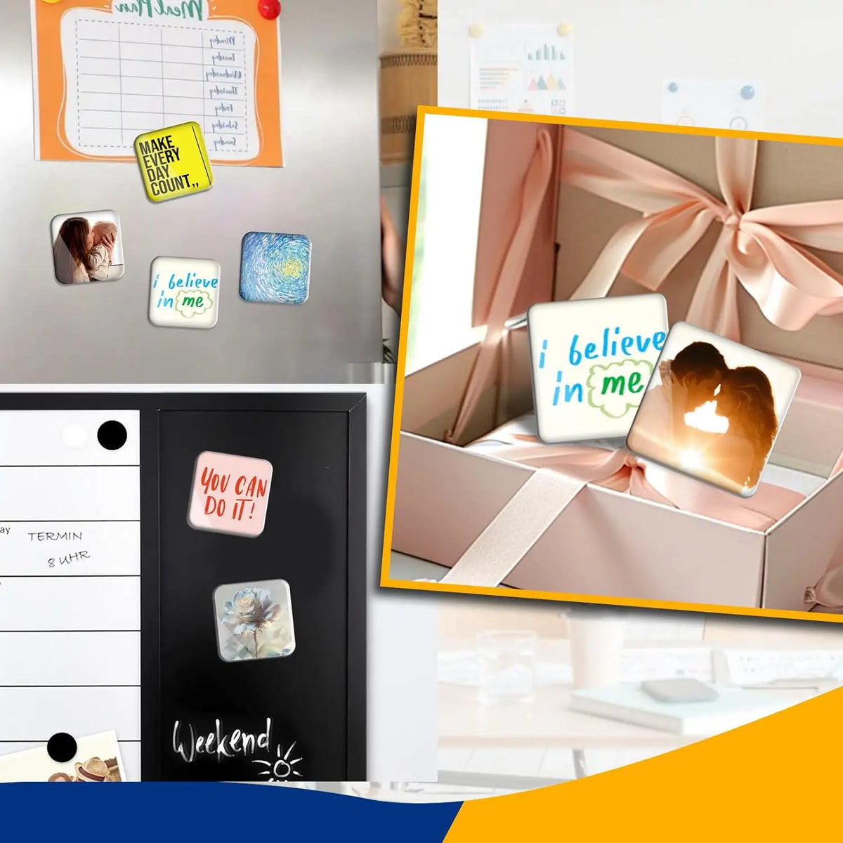 🔥 50% OFF DIY Acrylic Photo Magnet Kit – Create Custom Fridge Magnets in Minutes