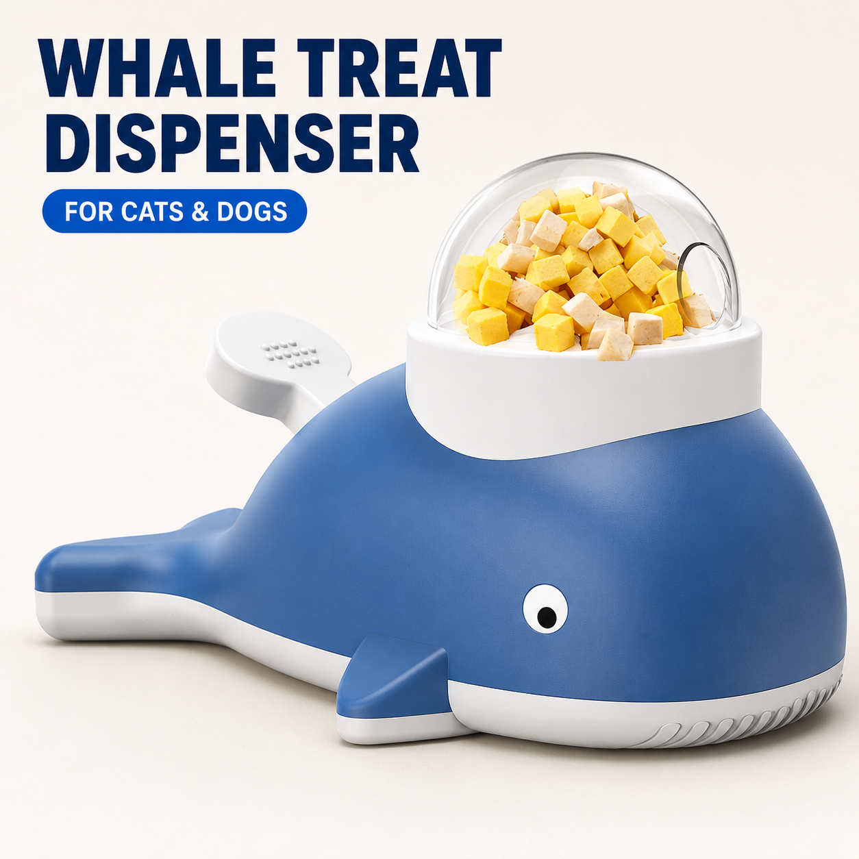 🐥 Interactive Duck Treat Dispenser Toy for Dogs & Cats