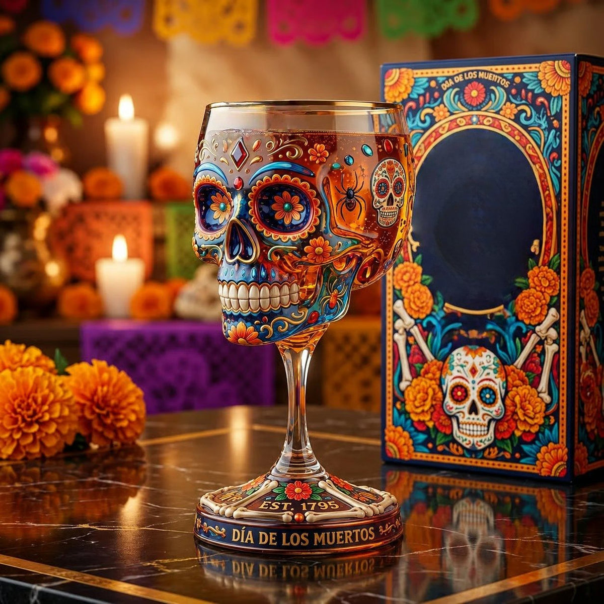 đ„ Limited-Time 50% OFF đ Mexican Mariachi Skeleton Decanter