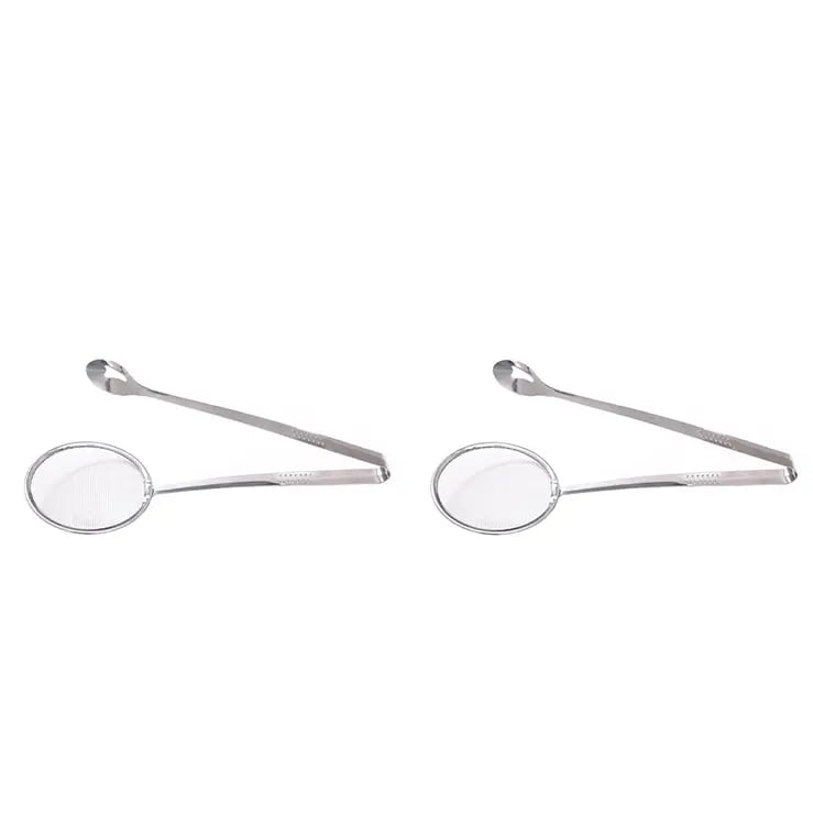 π₯2-in-1 Stainless Steel Strainer Tongs β Grab, Drain & Serve with One Tool
