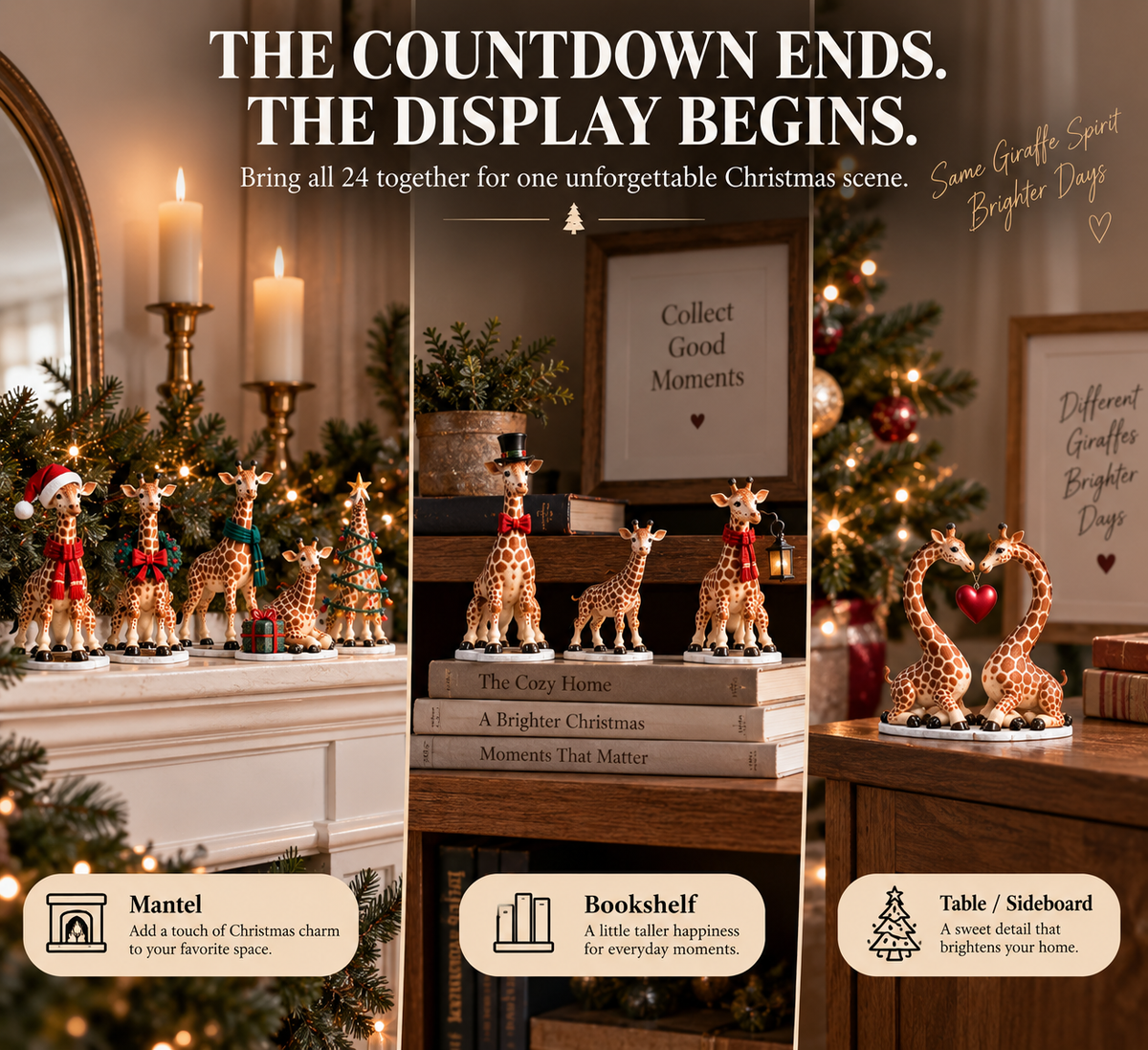 π¦ 24 Days of Giraffe Christmas β 24 Unique Holiday Characters