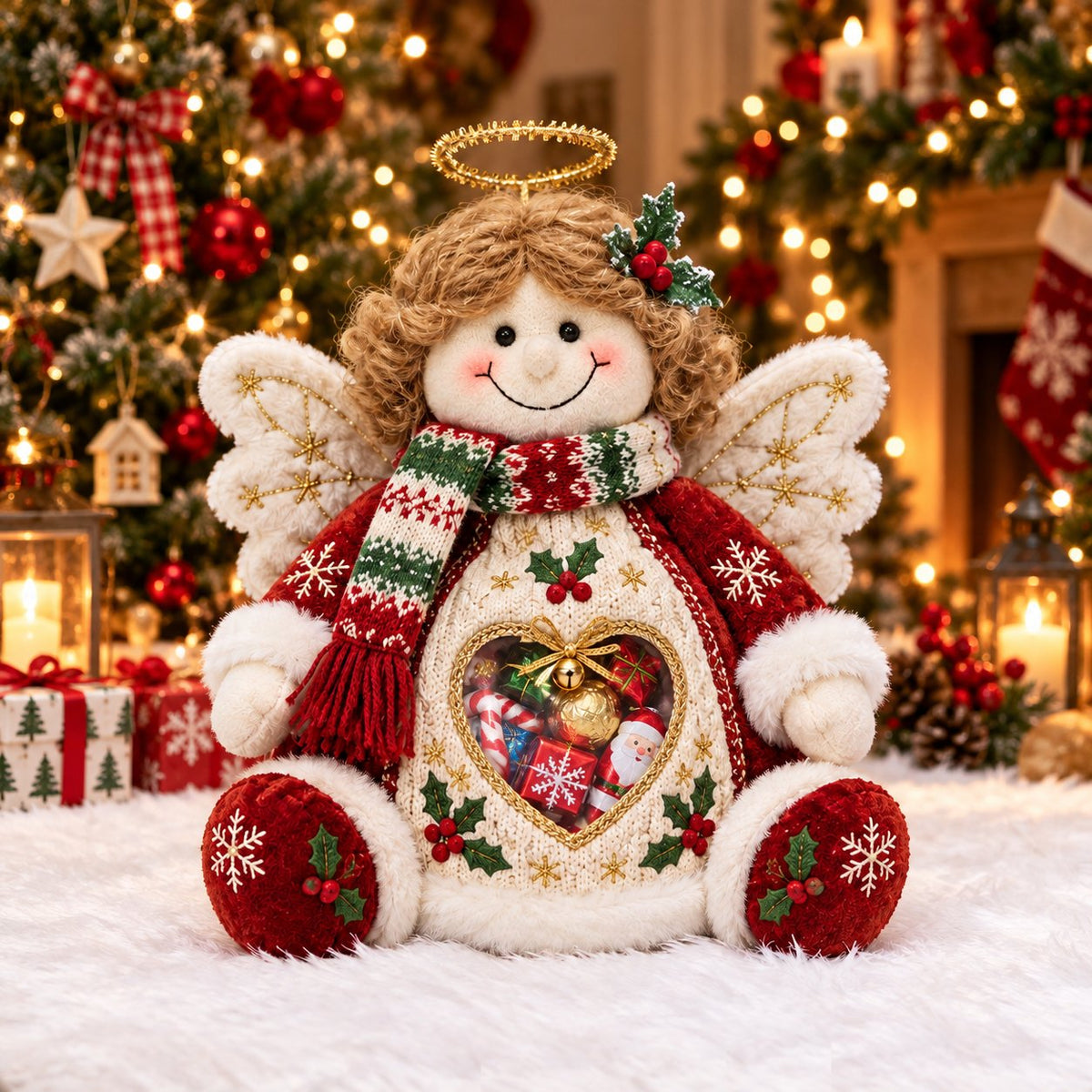 π
π Christmas Character Refillable Treat Holder