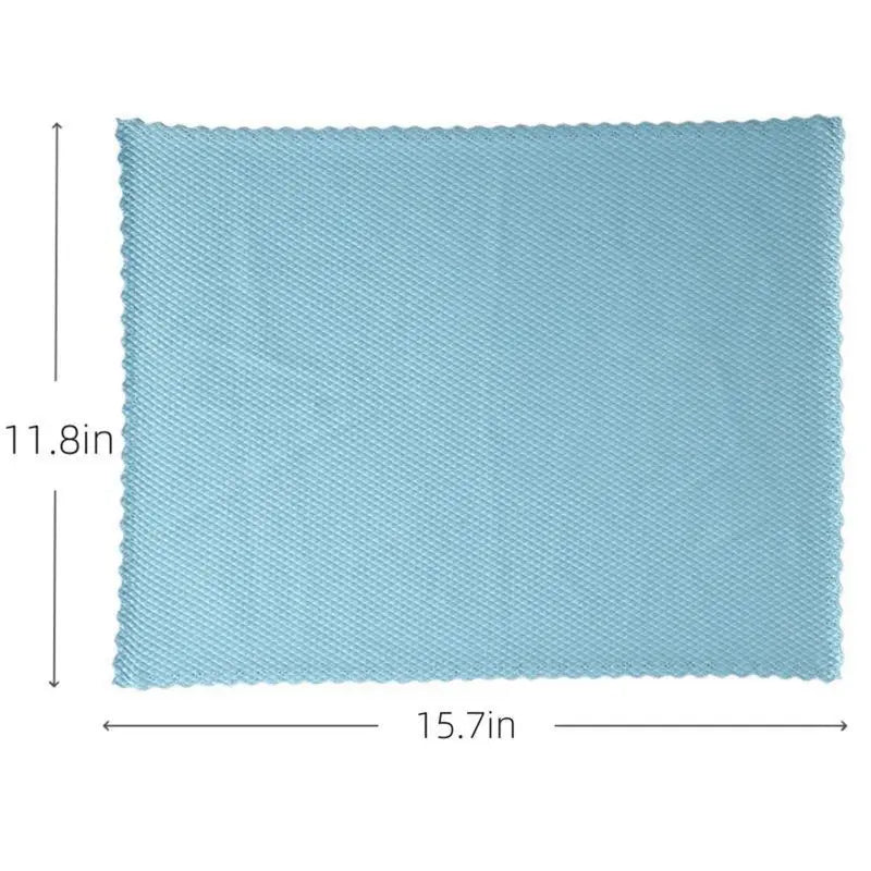 ✨ 50% OFF 10PCS Fish Scale Cleaning Cloth — No Streaks, Less Lint & Powerful Absorption
