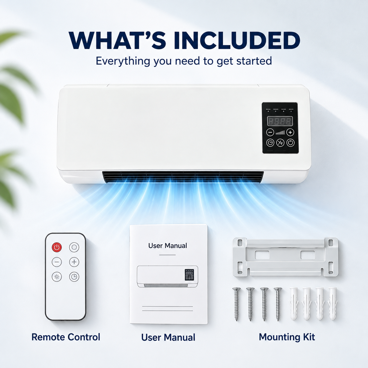 ๐ฅ 49% OFF 2-in-1 Wall-Mounted Heating & Cooling Unit โ Comfort All Year