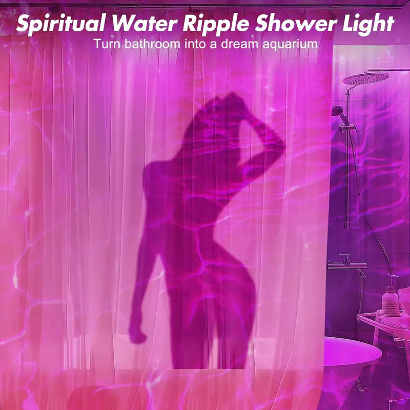๐ 50% OFF Water Ripple Projector Lamp โ 16 Colors, Remote Control & Dreamy Ocean Light Effects