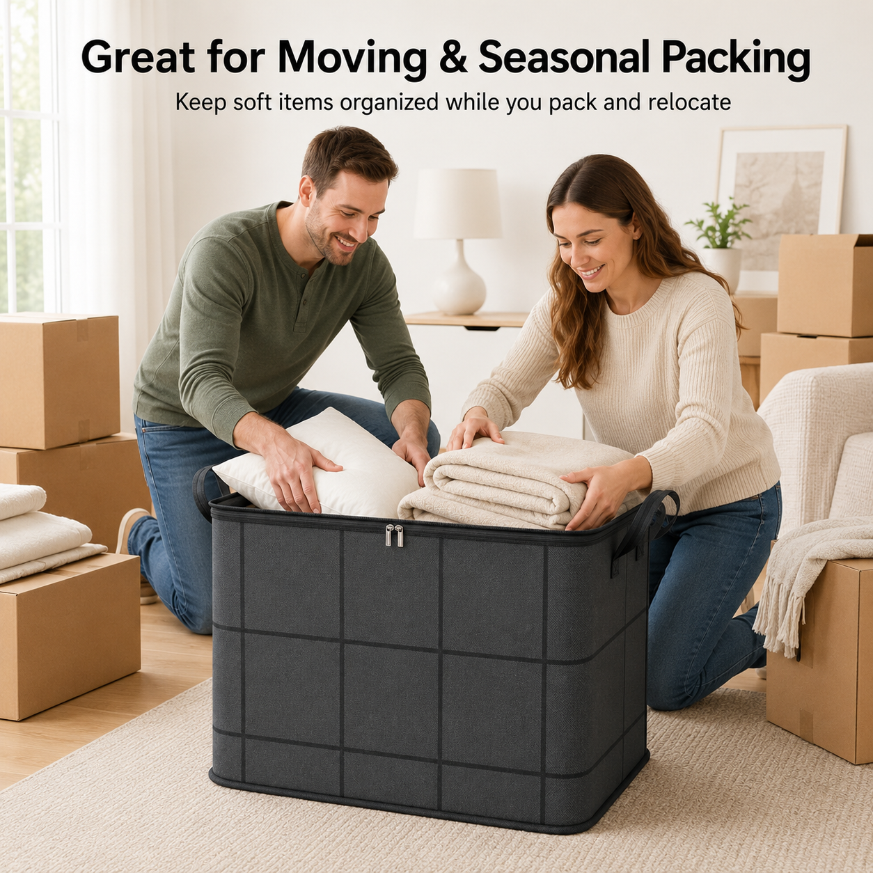 🔥49% OFF 210L XXL Storage Bag – Store More, Clutter Less