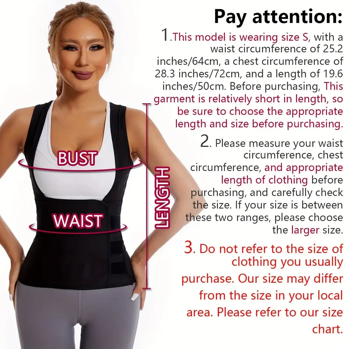 ๐ฅ Women's Sweat Compression Shapewear Vest โ Tummy Control & Sculpting Fit