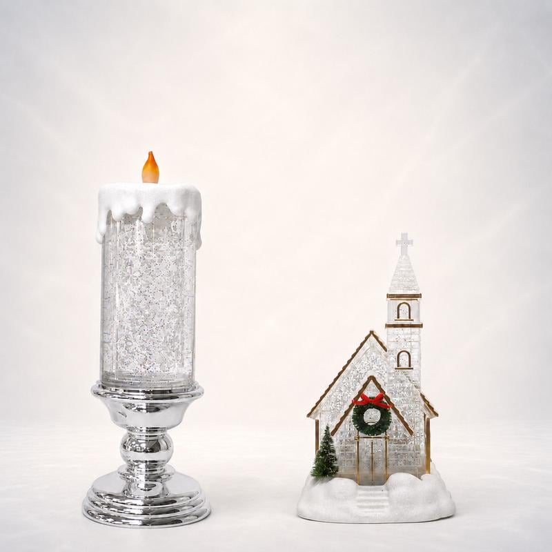 Season Fable Christmas Lighted Lantern Decor☃️