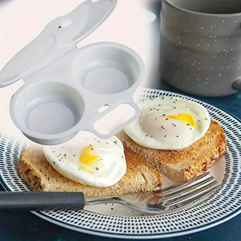 🔥 50% OFF Dual Egg Microwave Cooker 🥚 Easy Breakfast Without the Frying Pan