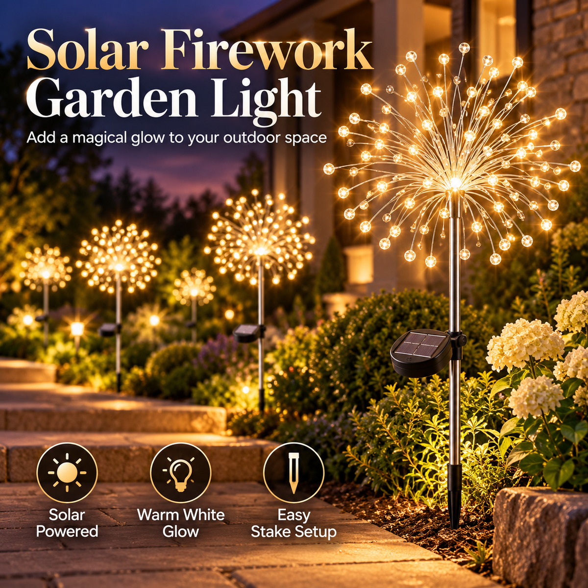 ☀️ 50% OFF Solar Dandelion Garden Light – Charges by Day, Glows After Dark ✨