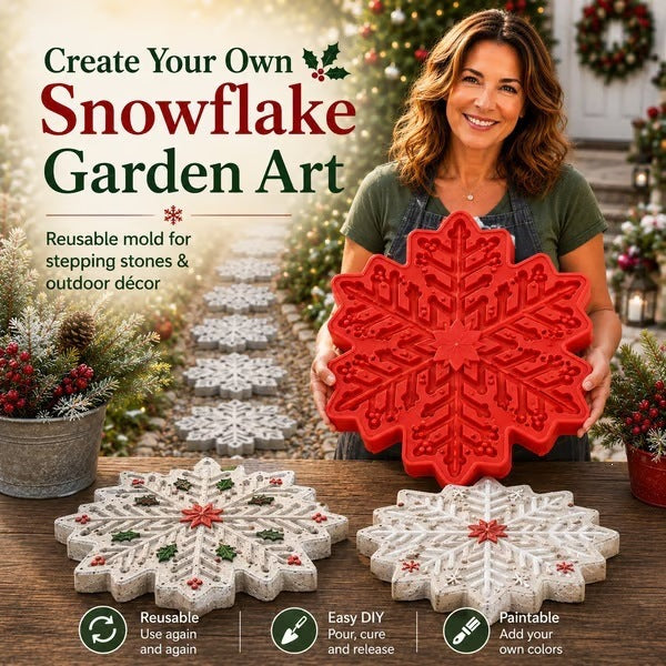 💥 LAST DAY 50% OFF - 🌻 Reusable Sunflower Stepping Stone Mold (📦Buy 2 Free Shipping)