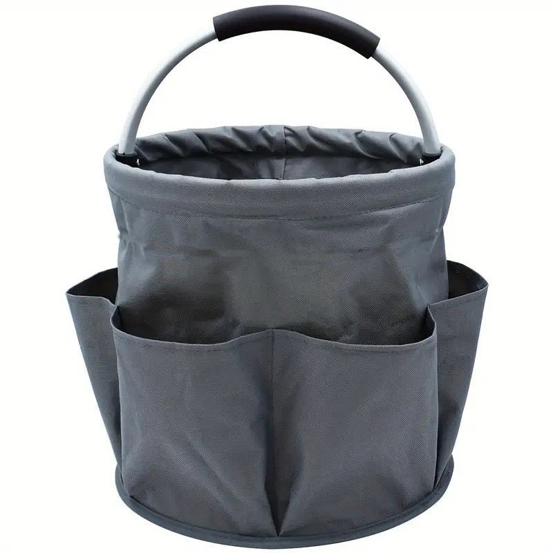 π³ Foldable Storage Basket with Pockets β 50% OFF! Premium fabric, easy collapse design, 28x28cm β organise garden tools, snacks & essentials. π