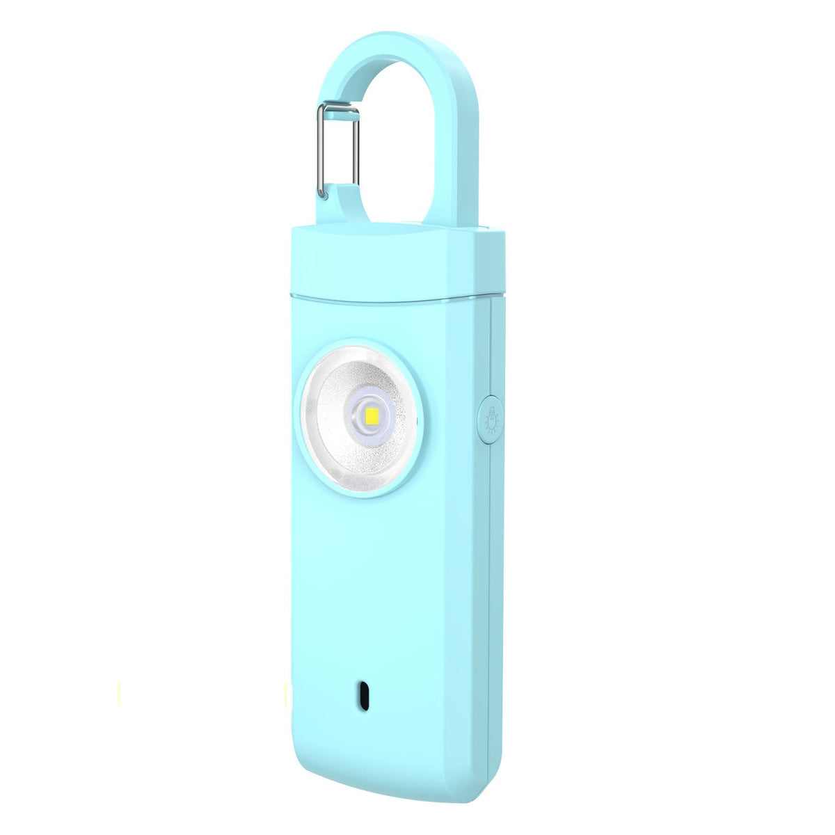 🚨 Rechargeable Personal Safety Alarm Keychain with LED Light 🔦