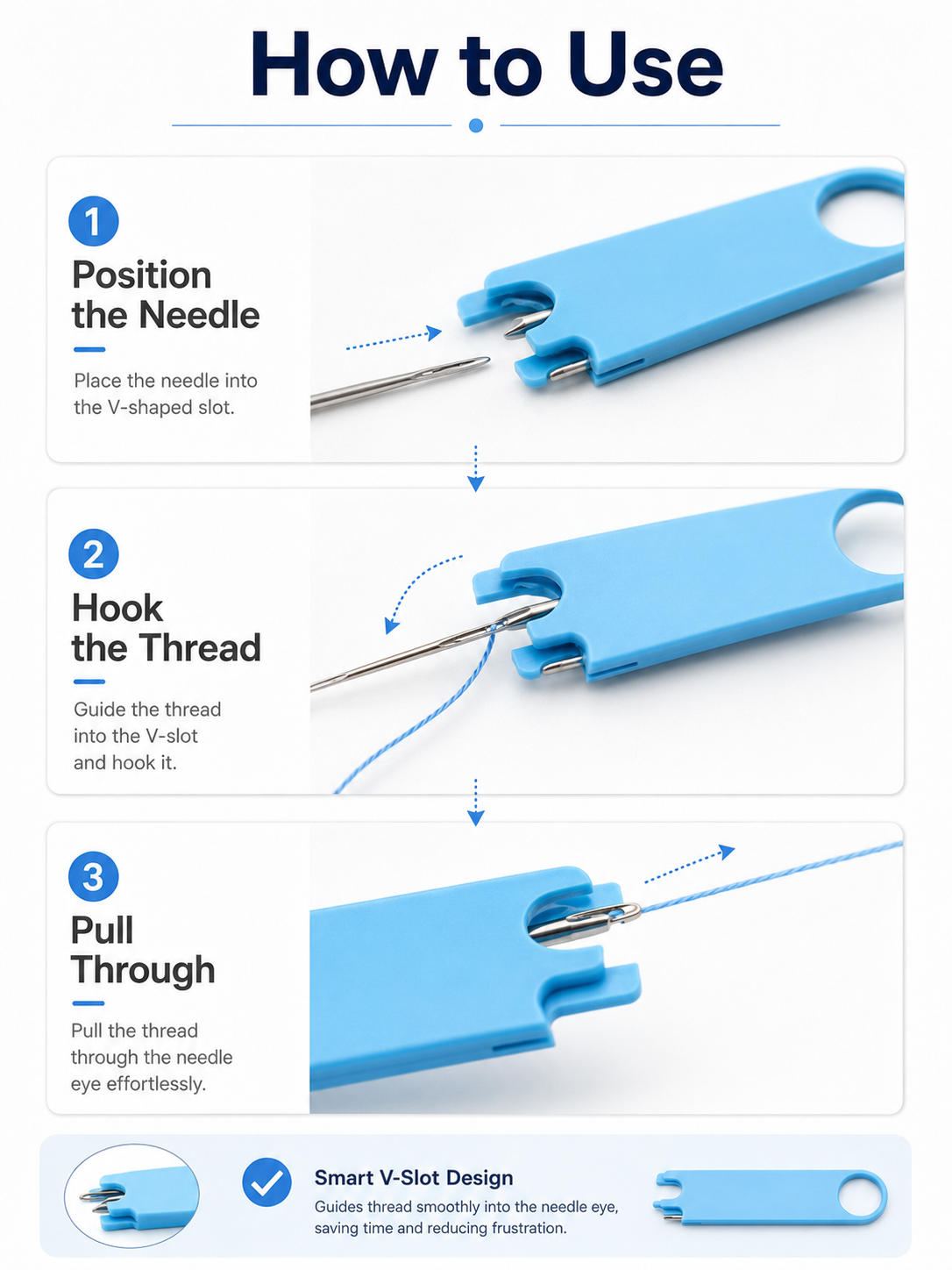 4-in-1 Needle Threader