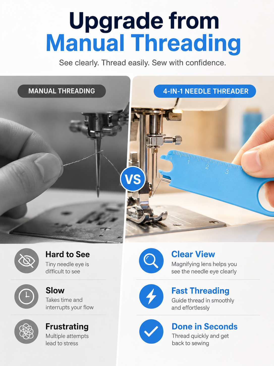 4-in-1 Needle Threader