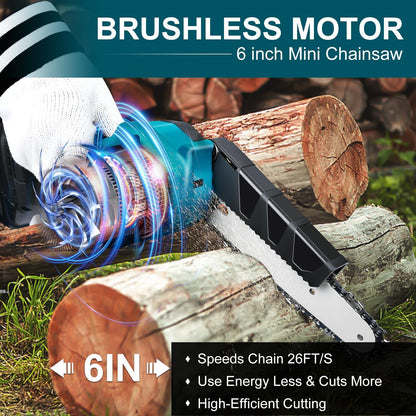 🔥 Limited-Time Deal 🌲 Cordless Mini Chainsaw – Compact & Powerful