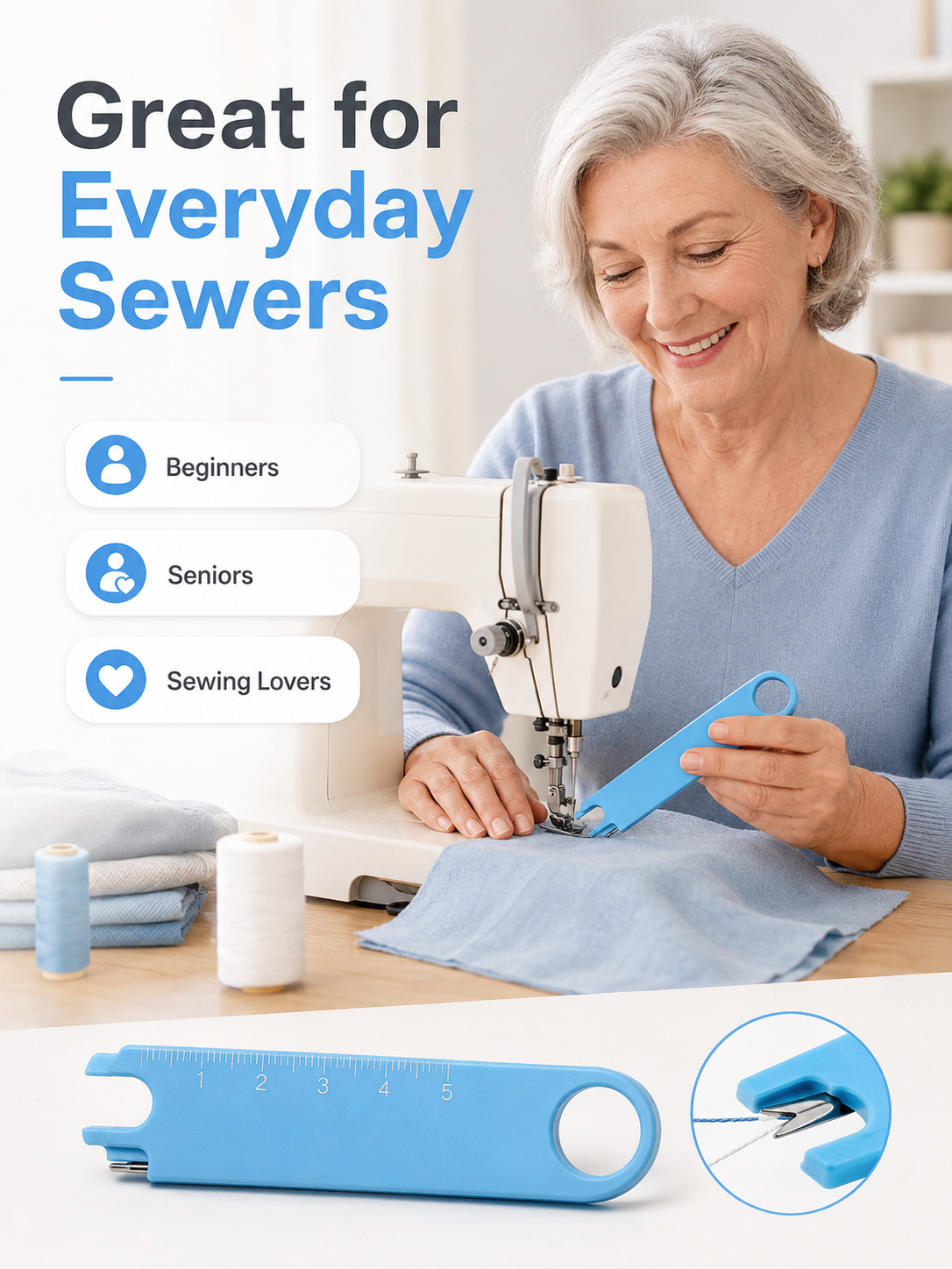 4-in-1 Needle Threader