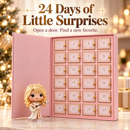 🎤✨ Country Star Advent Calendar – 24 Days of Mini Surprises
