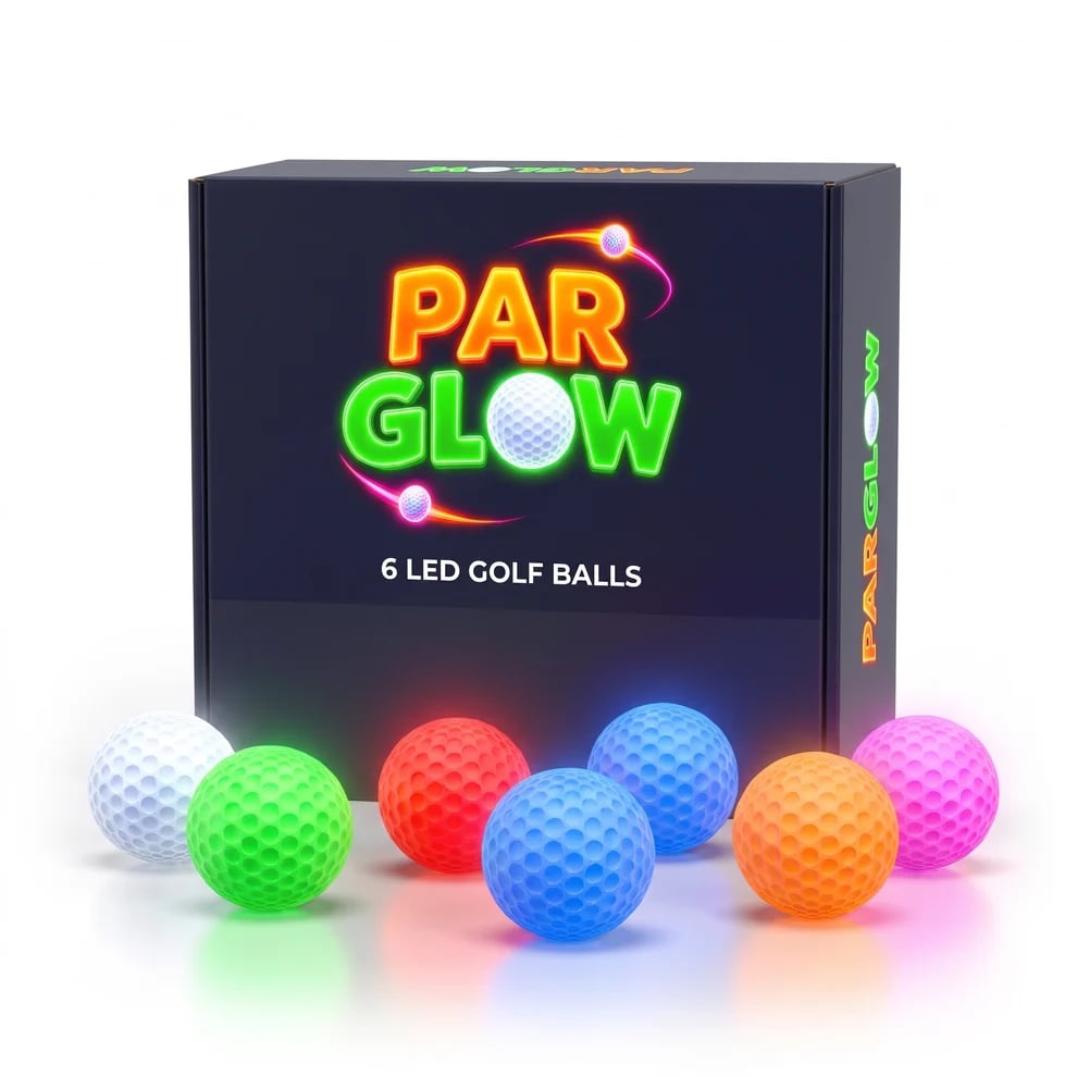 ⛳ 52% OFF LED Golf Balls 6-Pack – Light Up Every Night Round ✨