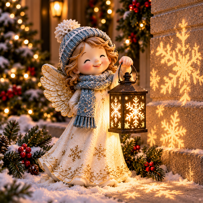 🎄 Solar Christmas Step Light ✨ 5 Festive Characters for Porch & Entryway