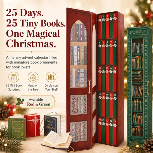 ✨ 50% OFF 25-Day Christmas Book Advent Calendar 🎁 Open Tiny Books & Create Holiday Magic