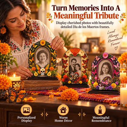 ⏳ Last Day 50% OFF🔥Day of the Dead Commemorative Photo Frame
