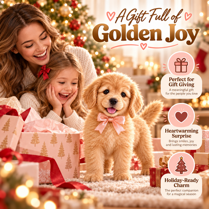 🎄49% OFF — 🐕Golden Buddy™ Lifelike Golden Retriever Robot Puppy 🐾