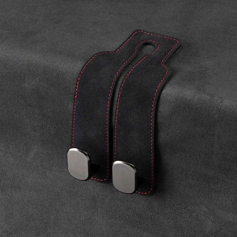 👜 50% OFF Double Car Headrest Hook 🚗 Turn Wasted Seat Space Into Extra Storage