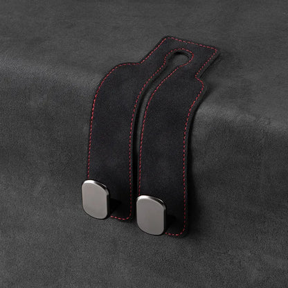 👜 50% OFF Double Car Headrest Hook 🚗 Turn Wasted Seat Space Into Extra Storage