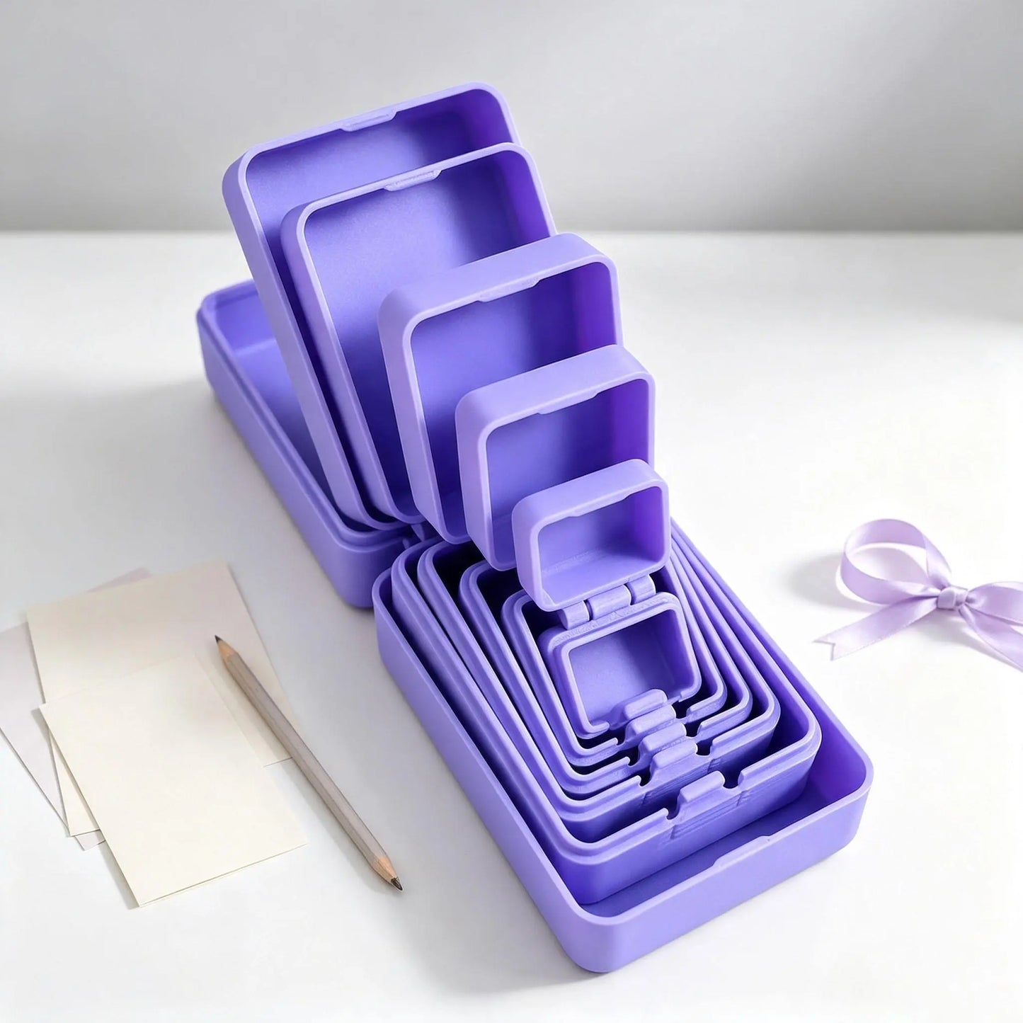 Multi-Layer Nesting Surprise Gift Box – Creative 3D-Printed Novelty Prank Container for Adults