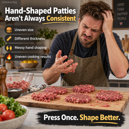 🍔 EasyPress Hamburger Patty Maker