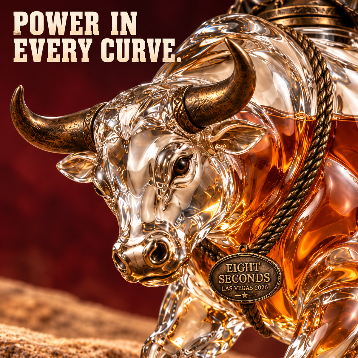 🎁 Western Rodeo Bull Rider Decanter – Gift for Rodeo Fans 🤠