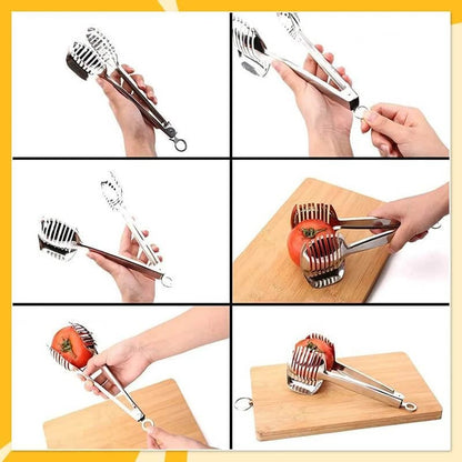 🔥 50% OFF TODAY – 2-Pack Stainless Steel Kitchen Slicing Guide