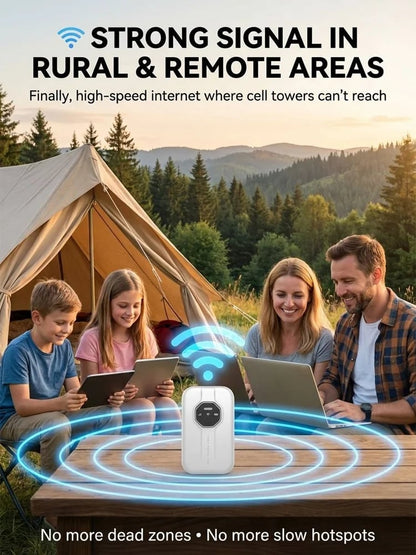 🎁 Special Price $37.99 📶 Portable WiFi Hotspot – Power On & Stay Connected
