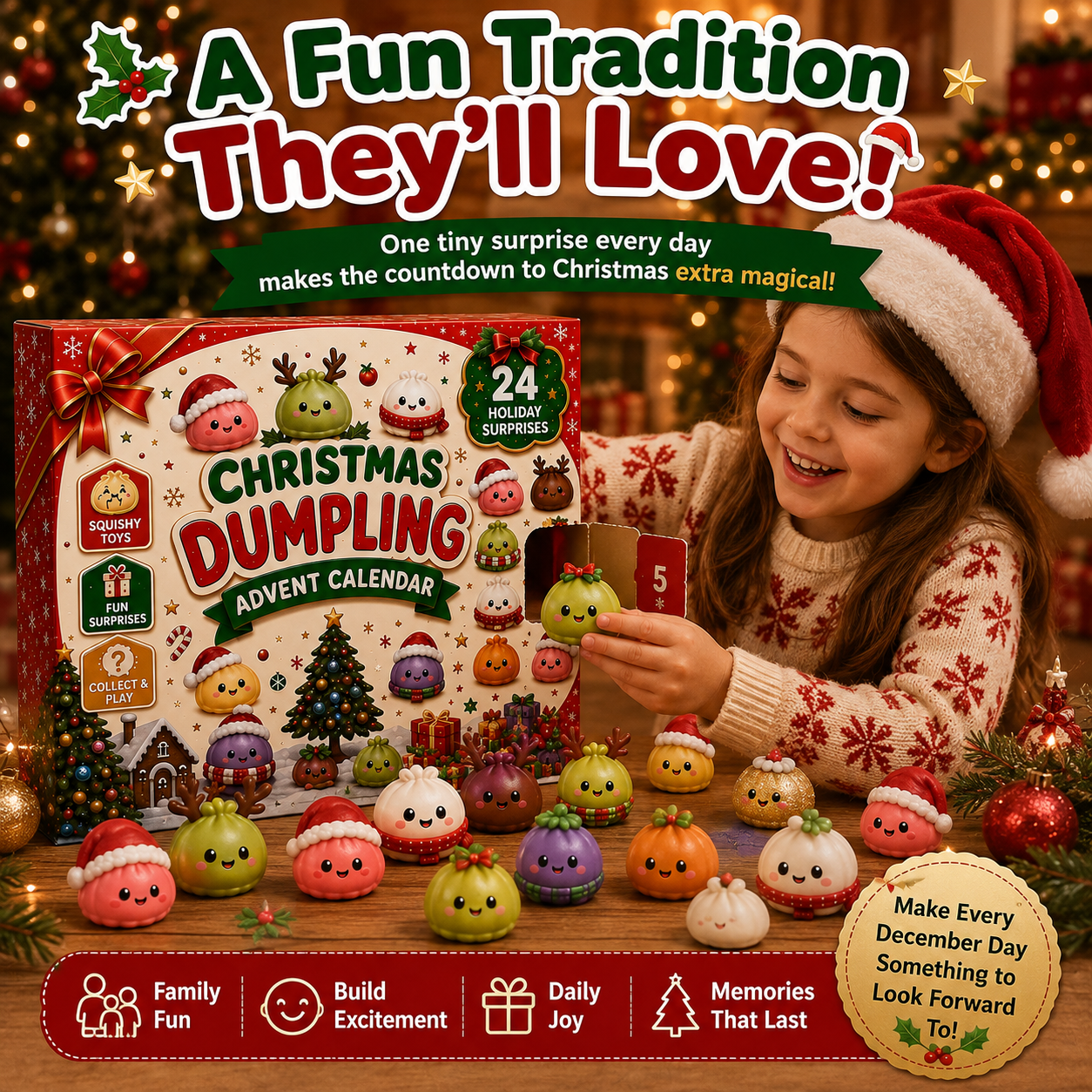 24 Days of Squishy Christmas Surprises 🎄