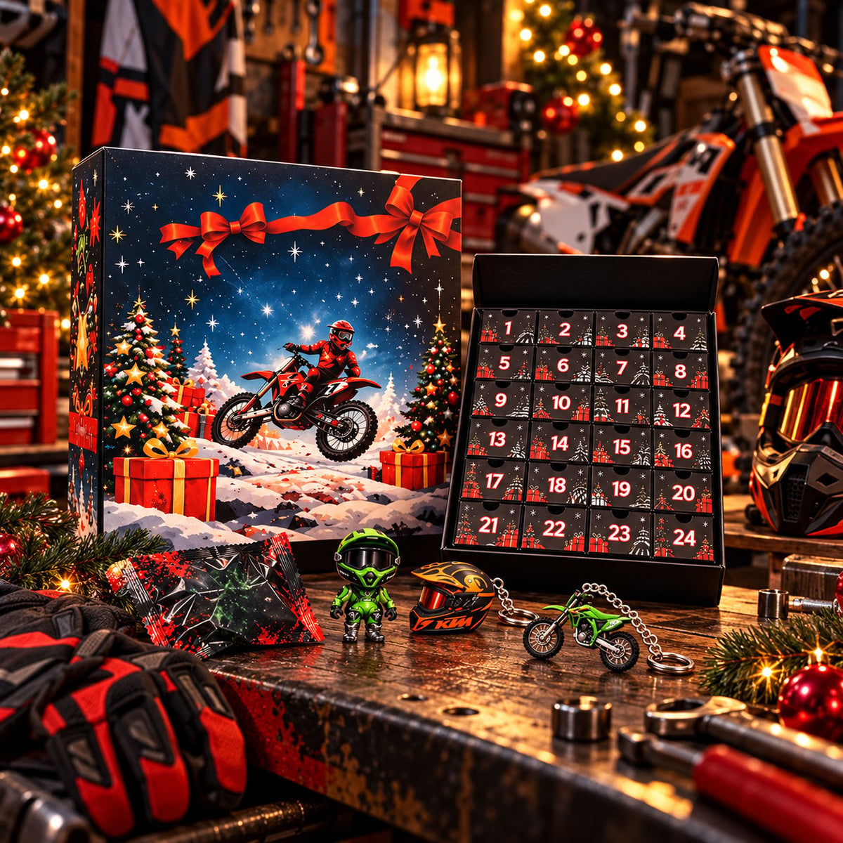 MotoAdvent 24 Days Motocross Dirt Bike Advent Calendar 🏍️