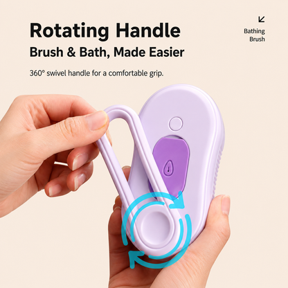 Electric Pet Spray Brush for Cats & Dogs – One-Touch Mist Grooming & Massage Brush