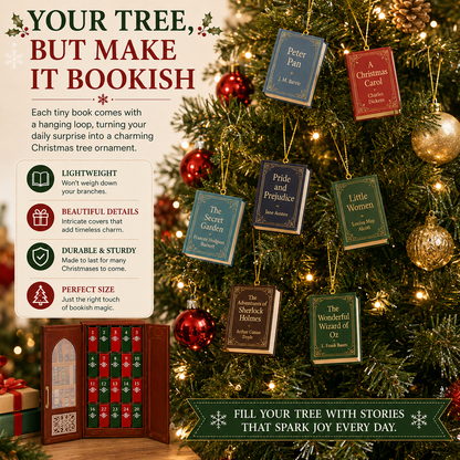 ✨ 50% OFF 25-Day Christmas Book Advent Calendar 🎁 Open Tiny Books & Create Holiday Magic