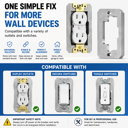 📣🔥 LAST DAY 50% OFF 🔥🔧 Outlet Leveling Spacers ⚡✨