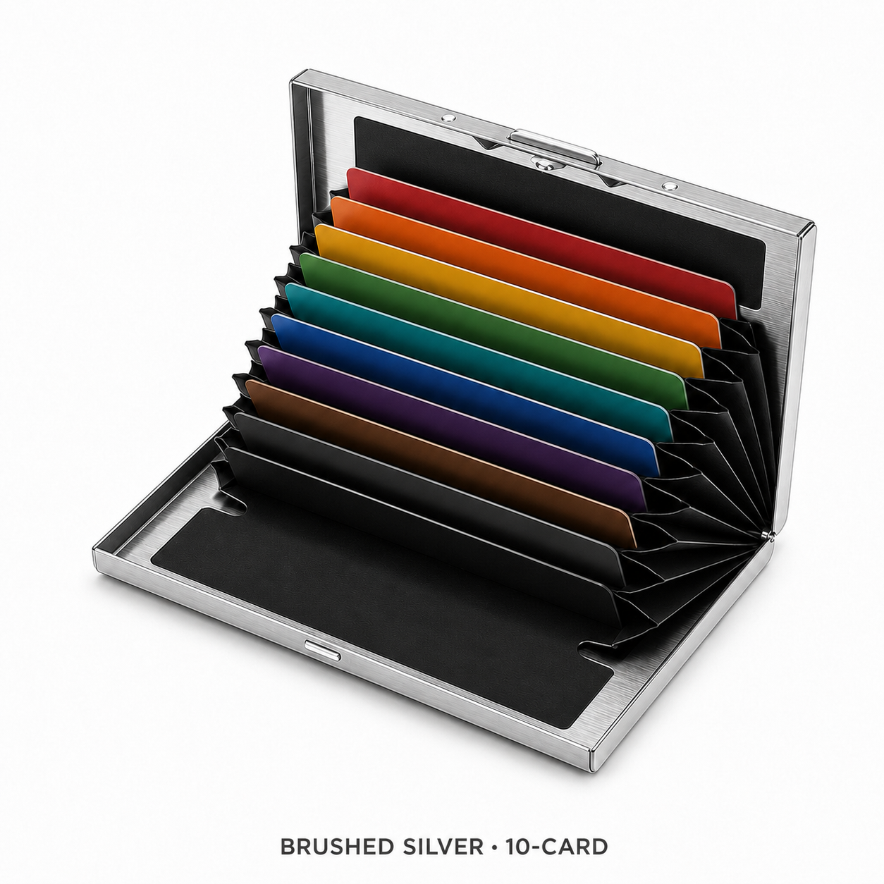 🔥 49% OFF RFID-Blocking Stainless Steel Card Wallet 🔒 Slim, Secure & Pocket-Ready