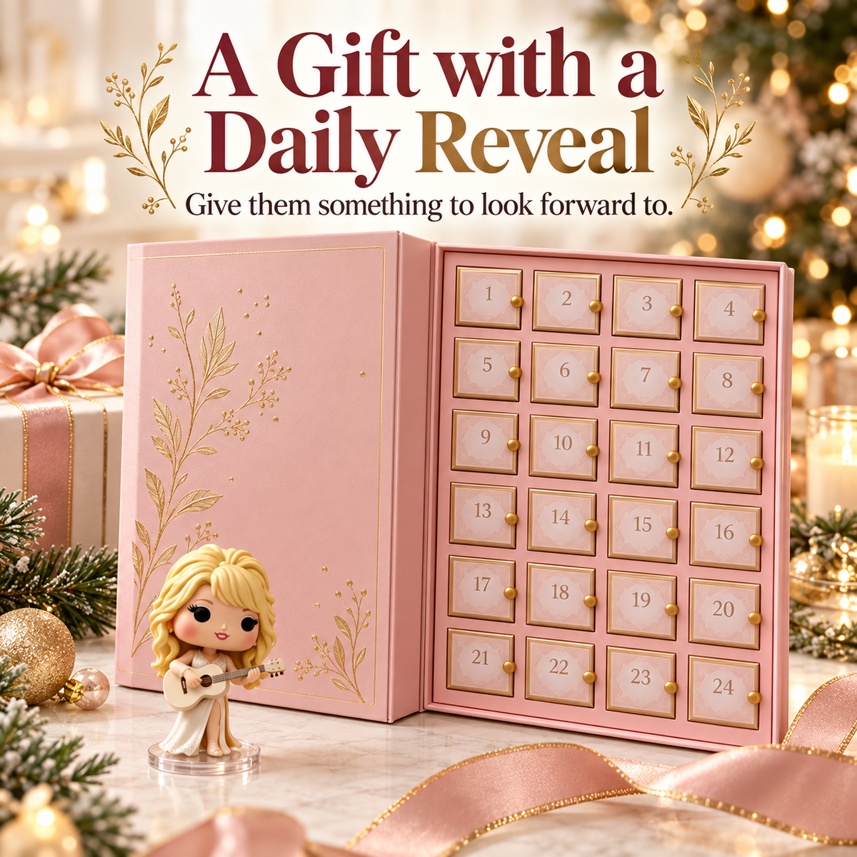 🎤✨ Country Star Advent Calendar – 24 Days of Mini Surprises