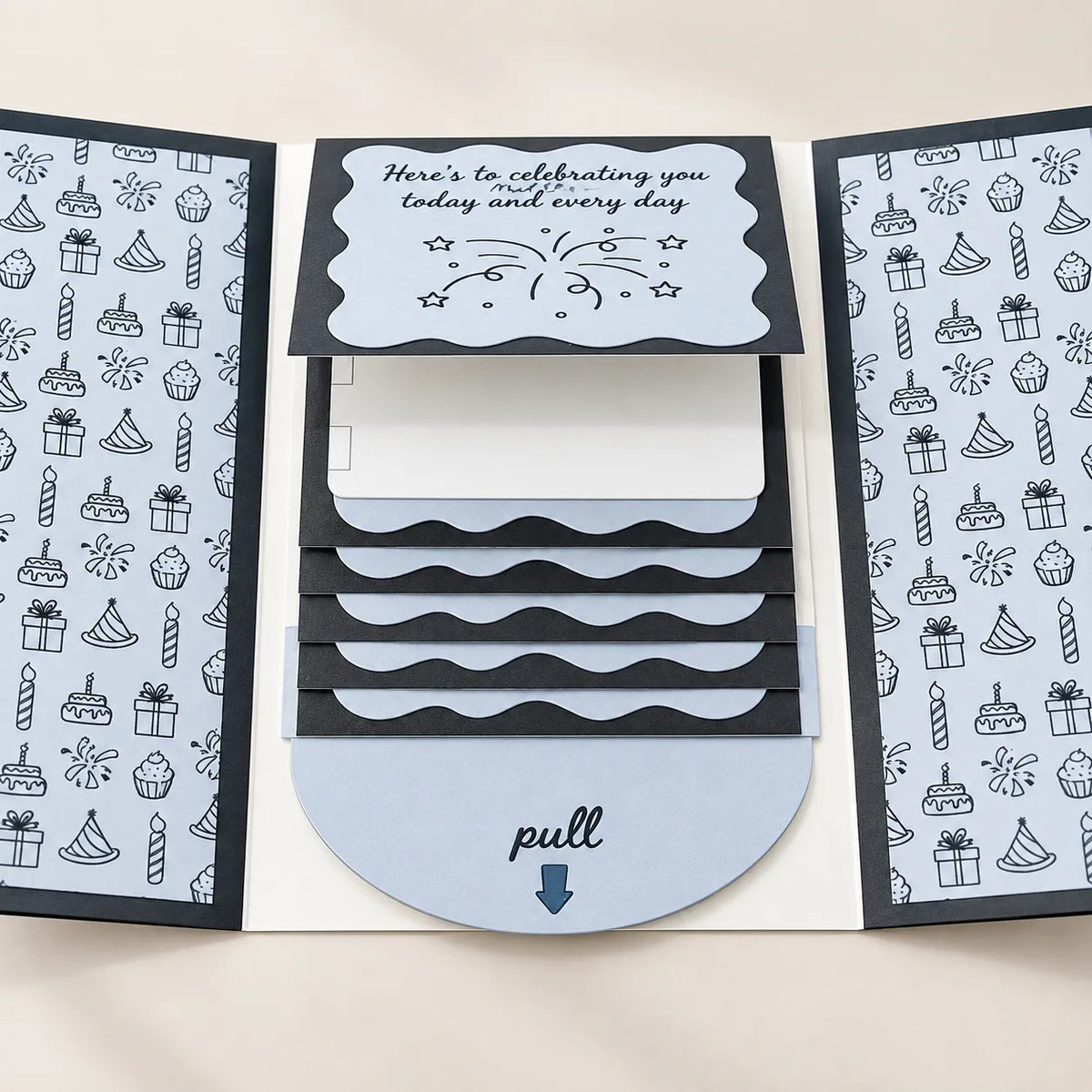 ⏰LAST DAY 50% OFF - 2026 New🎅🎁 Waterfall Christmas Gift Card Booklet 💳✨