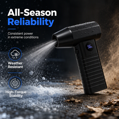 🔥 50% OFF – Handheld Wireless Mini Turbo Fan 💨⚡
