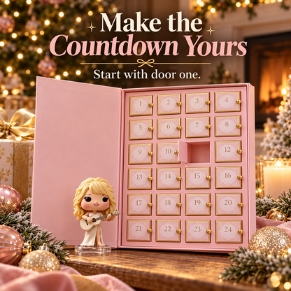 🎤✨ Country Star Advent Calendar – 24 Days of Mini Surprises