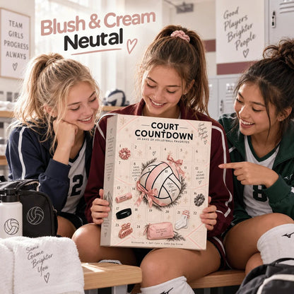 ⏳ Last Day 64% OFF – 🏐 2026 Volleyball Advent Calendar | 24 Mystery Doors with Sporty Surprises for Players & Volleyball Fans 🎁