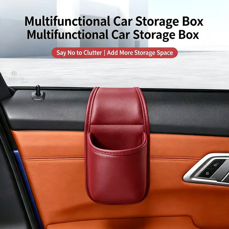 🔥 50% OFF Car Door Storage Pocket 🚗 Double-Layer Organizer for Everyday Essentials